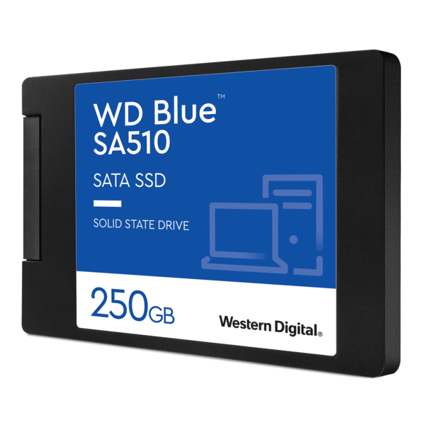 WD Blue SA510 SATA SSD 2.5”/7mm Cased
